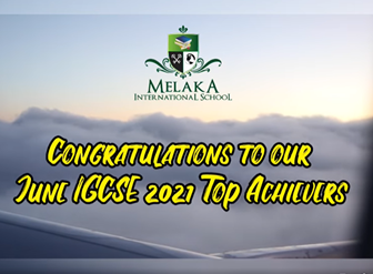 Congratulations to our IGCSE June 2021 Achievers