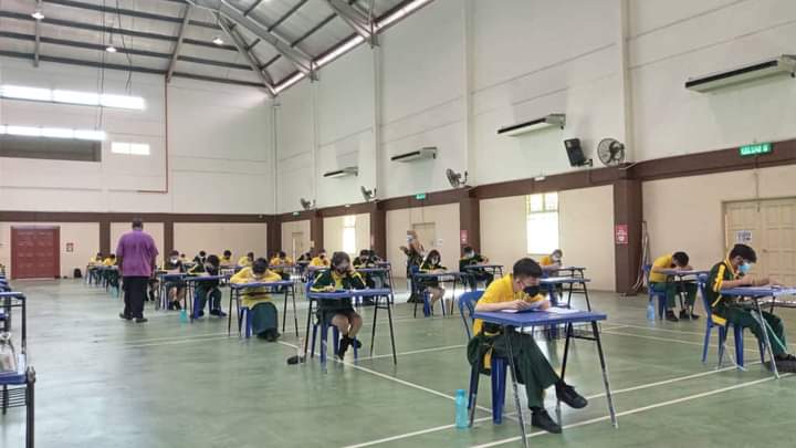 Students celebrating an educational milestone