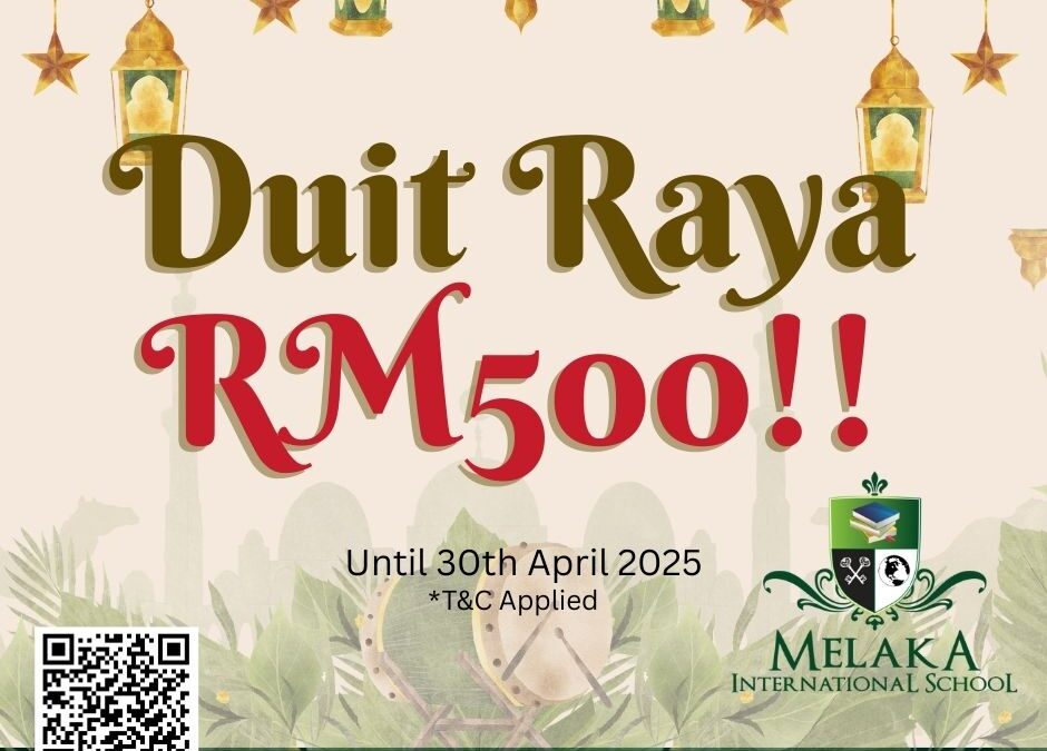 Hari Raya around the corner!